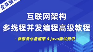 小滴 互联网架构多线程并发编程高级教程