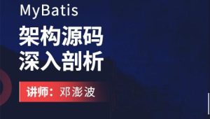 MyBatis架构源码深入剖析
