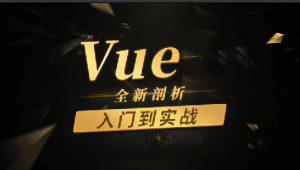 Vue.js零基础入门到实战《面试经验平台》项目（PC+H5端 资料齐全）