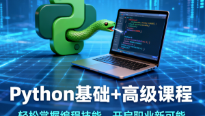 Python基础+高级课程带你轻松掌握编程技能