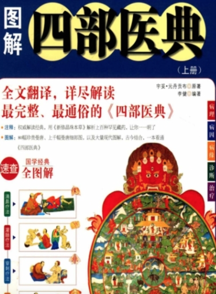 图解四部医典 中医瑰宝 解锁传统医学的四大支柱 探索中医的秘密