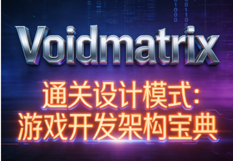 （Voidmatrix）通关设计模式：游戏开发架构宝典