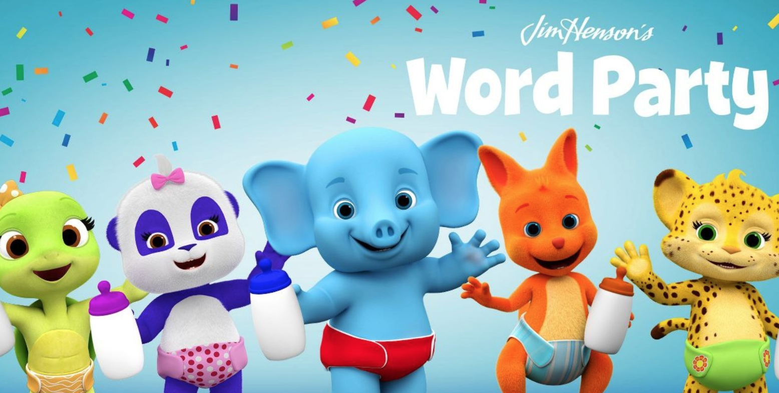 幼儿英语启蒙动画《文字派对 Word Party (中英双版) 》