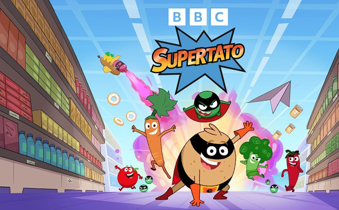 BBC英语启蒙动画《超级土豆 Supertato (视频+音频) 》